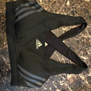 Adidas Black Sports Bra